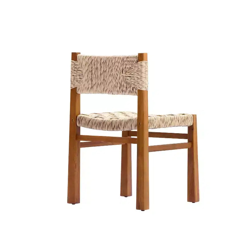 Christopher Knight Home Wriby Set da Pranzo Moderno da Esterno a 7 Pezzi in Acacia con Tavolo Espandibile a Doghe e Design in Vimini