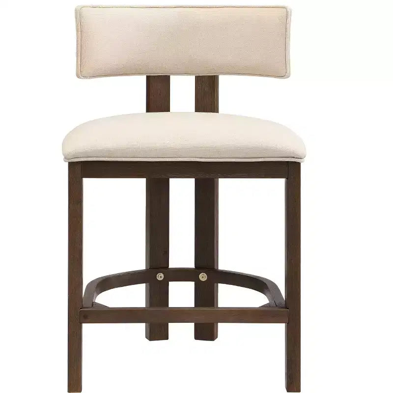 Christopher Knight Home Quini Set da Pranzo Moderno da 5 Pezzi in Legno con Base a Piedistallo e Gambe in Legno di Gomma