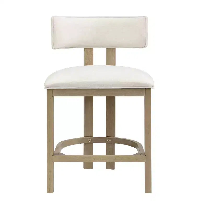 Christopher Knight Home Quini Set da Pranzo Moderno da 5 Pezzi in Legno con Base a Piedistallo e Gambe in Legno di Gomma