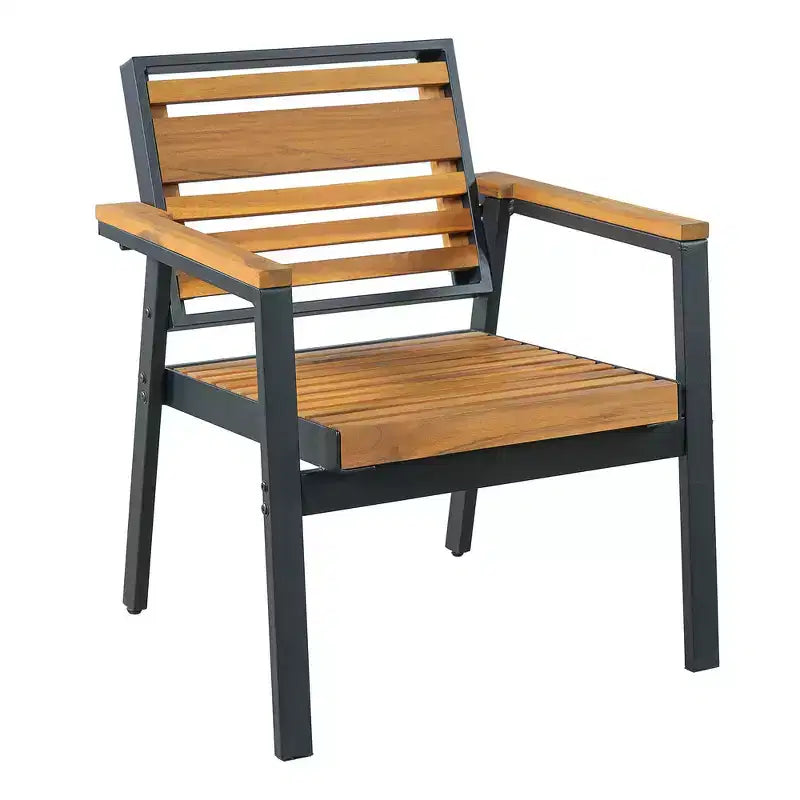 Set da pranzo per esterno Whisen da 7 pezzi per 6 persone, set tavolo e sedie da patio, set da pranzo da giardino, 1 tavolo da pranzo rettangolare e 6 sedie con cuscini