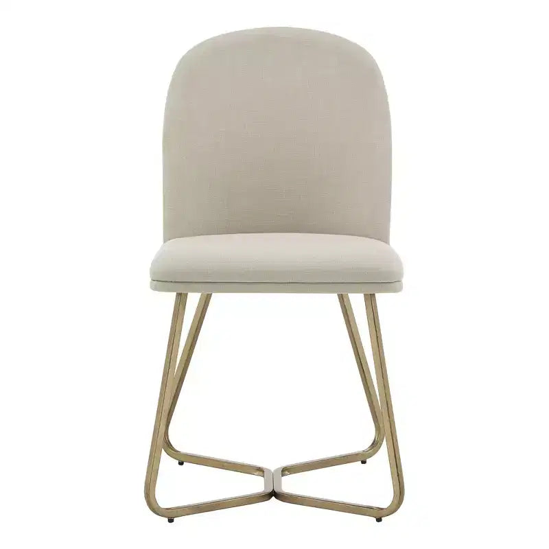 Set da pranzo Karianne per 4 persone con base in metallo dorato - iNSPIRE Q