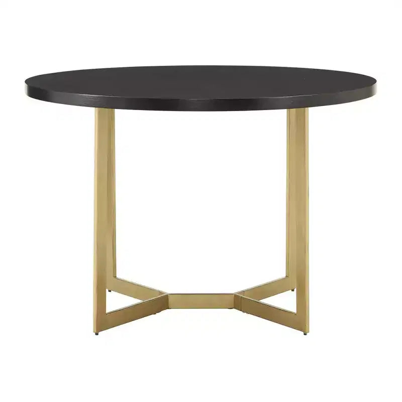 Set da pranzo Karianne per 4 persone con base in metallo dorato - iNSPIRE Q