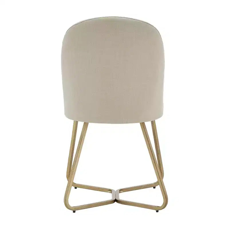 Set da pranzo Karianne per 4 persone con base in metallo dorato - iNSPIRE Q