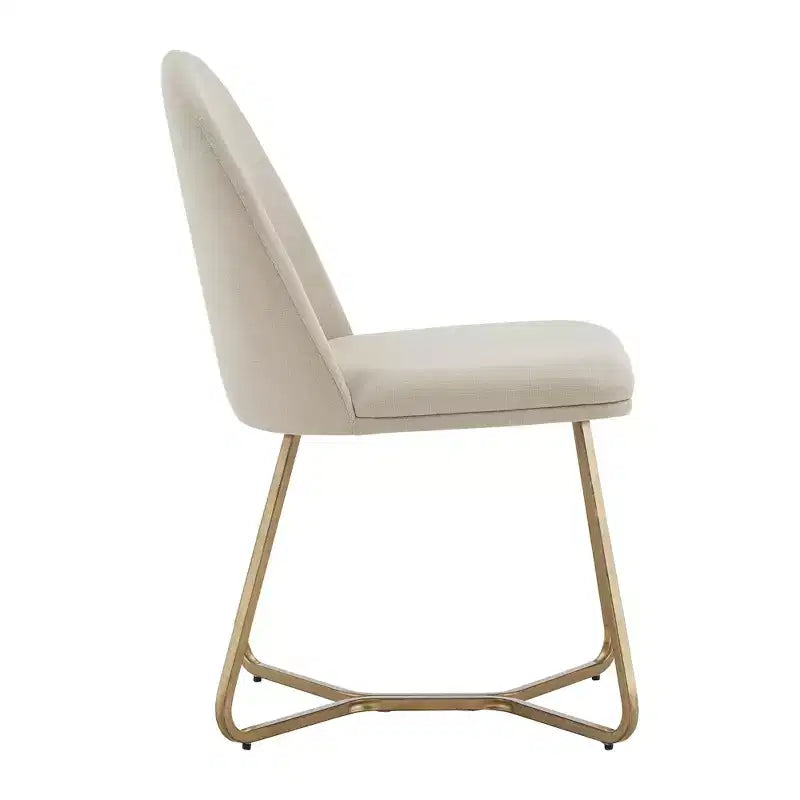 Set da pranzo Karianne per 4 persone con base in metallo dorato - iNSPIRE Q