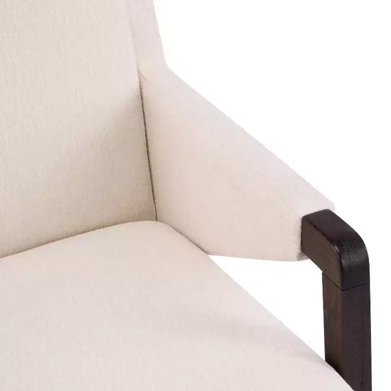 Christopher Knight Home Lindiwe, set da pranzo moderno da 7 pezzi in legno di Hevea con rivestimento in lino e tavolo rettangolare