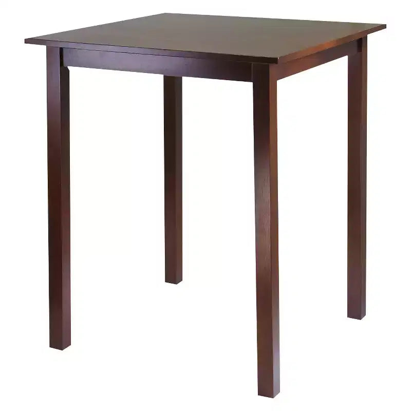 Set pranzo 3 pezzi Parkland ad altezza bancone con 2 sgabelli legno/noce antico - Winsome