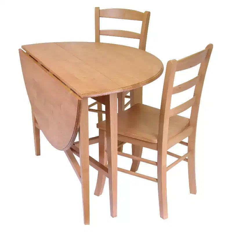 Set da pranzo Hannah 3 pezzi Legno/Rovere chiaro - Winsome