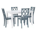 Powell 5pc Shelby Rectangle Counter Height Dining Set Graphite