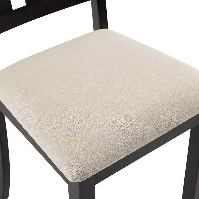 Set da pranzo allungabile 6 pezzi Hayden con panca e 4 sedie con schienale a doghe Ardesia - Crosley