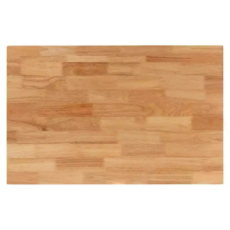 bali & pari Set angolo pranzo 4 pezzi Aina in Rattan Bianco/Miele Chiaro/Marrone Quercia: Stile Bohemien, Sedile Imbottito, Struttura in Legno di Gomma