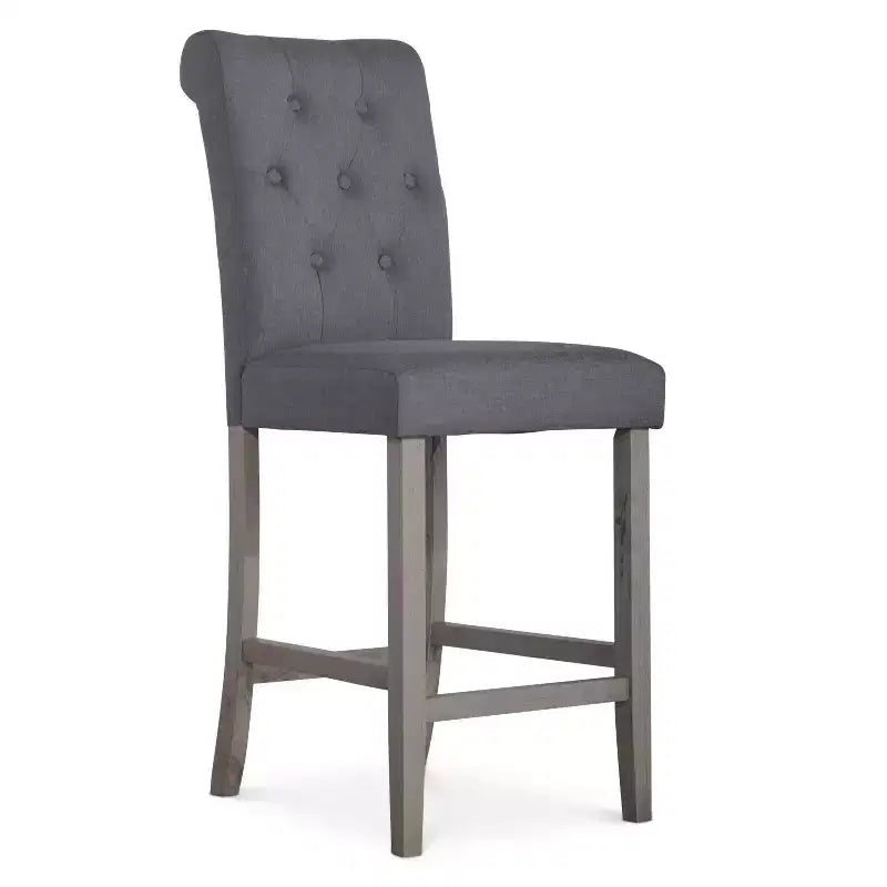 Set da pranzo Home Design 5 pezzi Dothan altezza bancone grigio antico