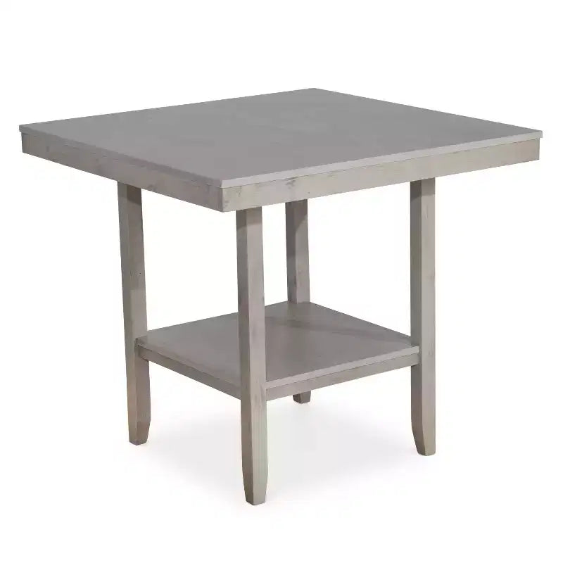 Set da pranzo Home Design 5 pezzi Dothan altezza bancone grigio antico