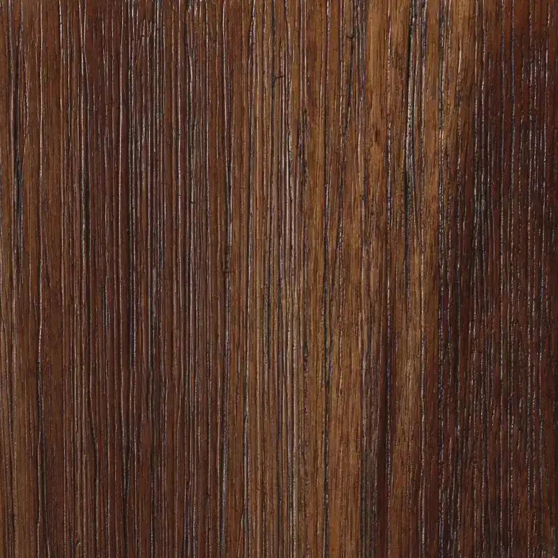 Set da 7 pezzi Rasmus con tavolo allungabile e poltroncine Castagno - Boraam: Legno di acacia, Sedie in ecopelle