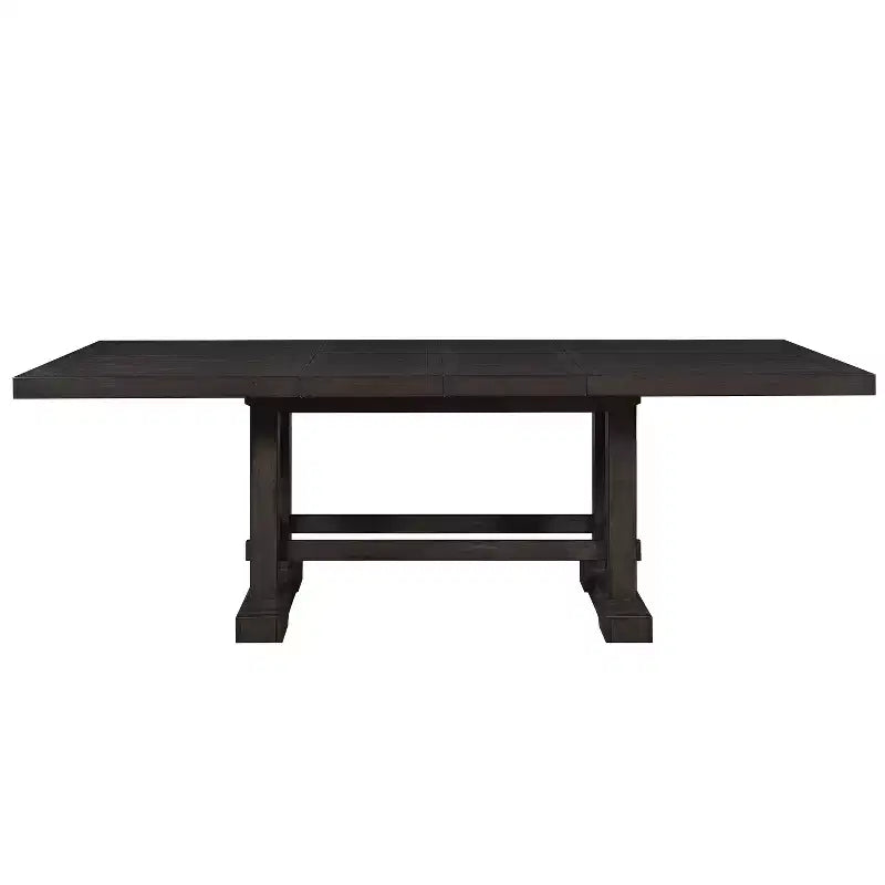 Set da pranzo da 7 pezzi Napa altezza bancone Dusky Cedar - Steve Silver Co.: Estendibile, stile rustico, 8-10 posti a sedere