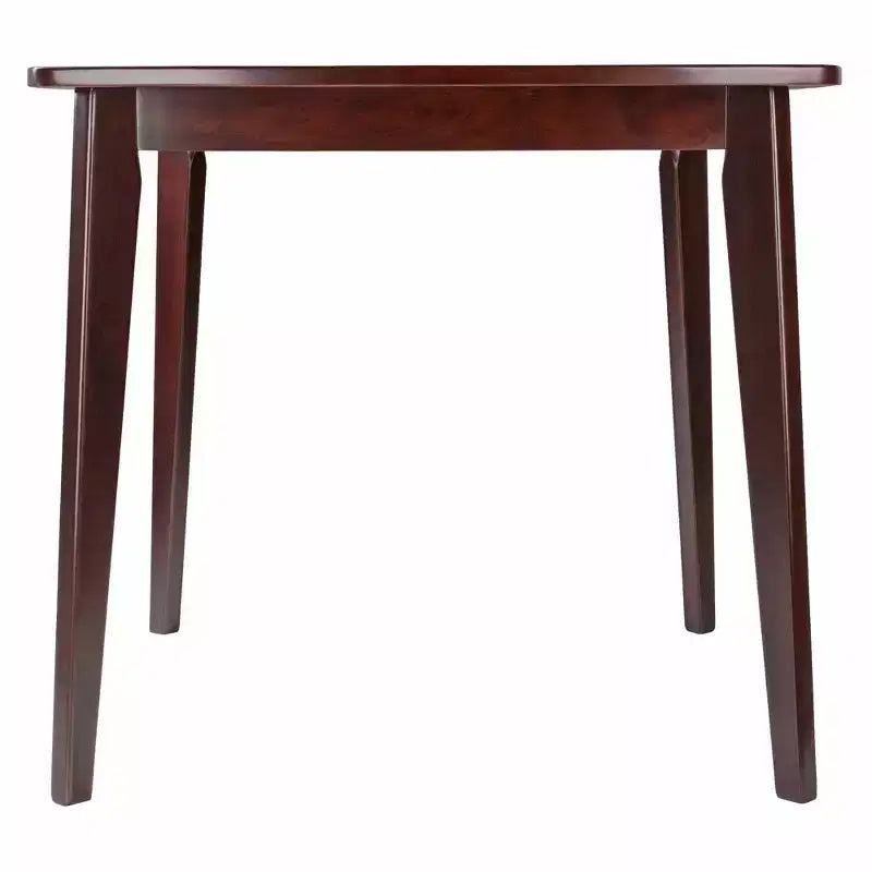 Set da pranzo Pauline 3 pz Noce - Winsome: Legno massello, Tavolo quadrato, 2 sedie