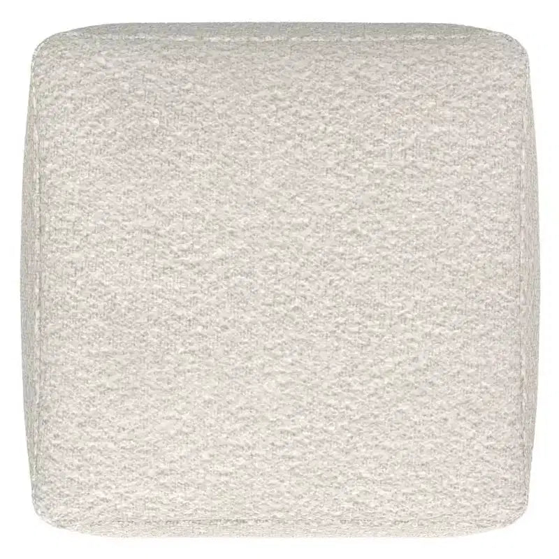 Pouf quadrato Lyanna avorio