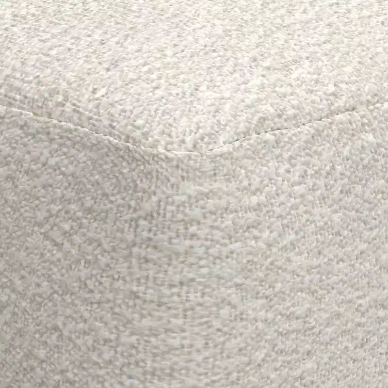 Pouf quadrato Lyanna avorio