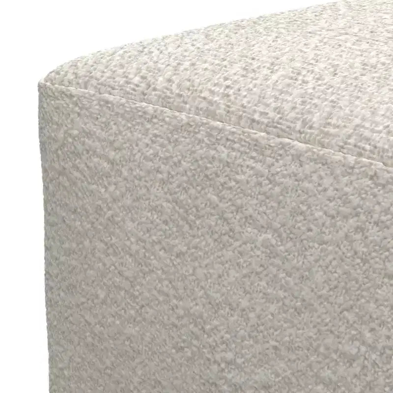 Pouf quadrato Lyanna avorio