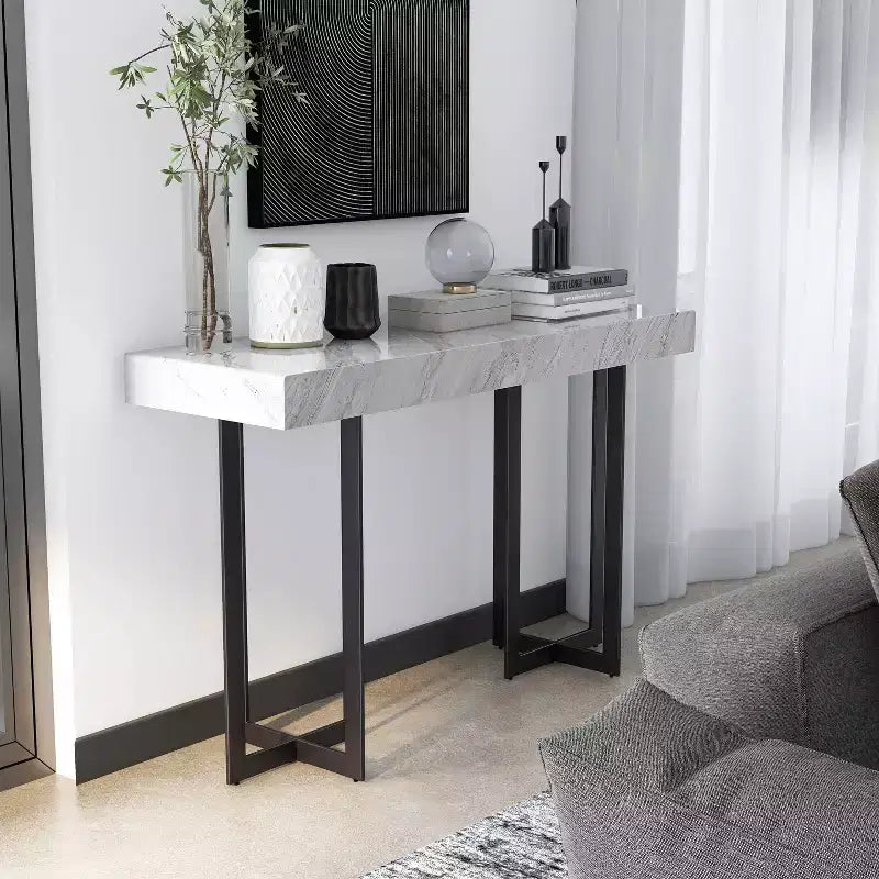 Set da 3 tavolini da caffè contemporanei Rohde con cassetti grigio/metallo color gomma -