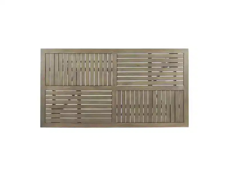 Set da pranzo 7 pezzi Monterey in acacia e vimini - Christopher Knight Home