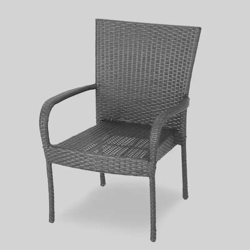 Set da pranzo 7 pezzi Monterey in acacia e vimini - Christopher Knight Home
