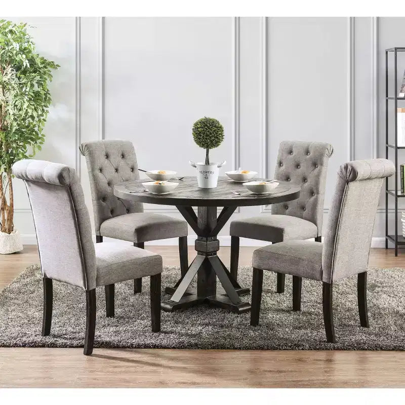 Set da pranzo rotondo Hedgeburn da 5 pz - HOMES: Inside + Out