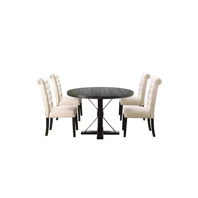 5pc Hedgeburn Round Dining Set - HOMES: Inside + Out