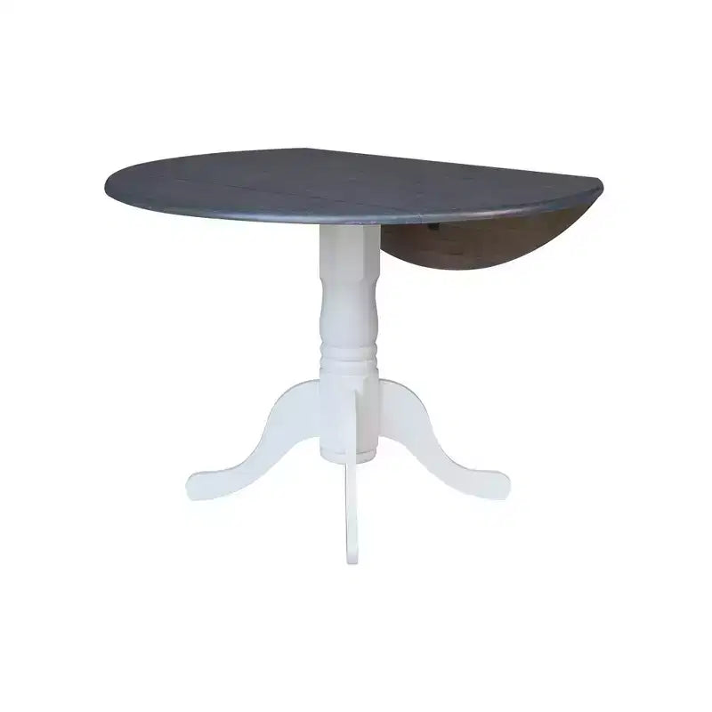 Tavolo con alette doppie Mase da 42" con 2 sedie a X - International Concepts