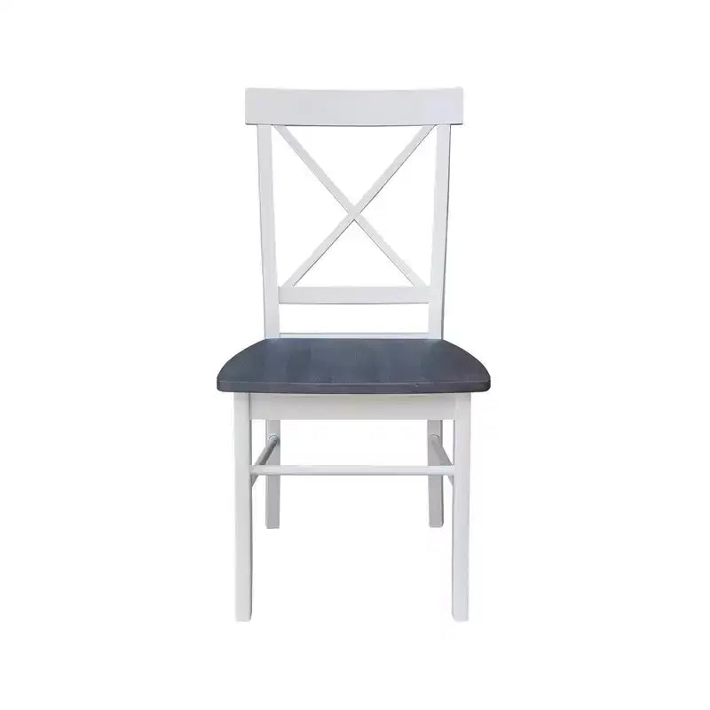 Tavolo con alette doppie Mase da 42" con 2 sedie a X - International Concepts