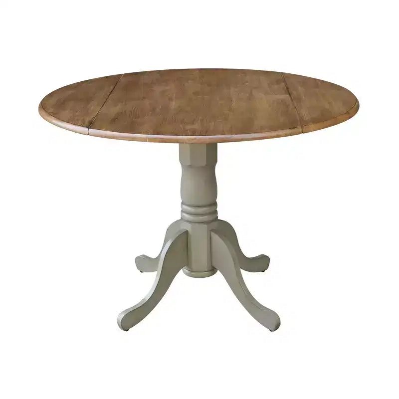 Tavolo con alette doppie Mase da 42" con 2 sedie a X - International Concepts