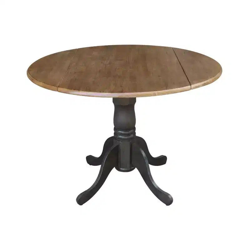 Tavolo con alette doppie Mase da 42" con 2 sedie a X - International Concepts