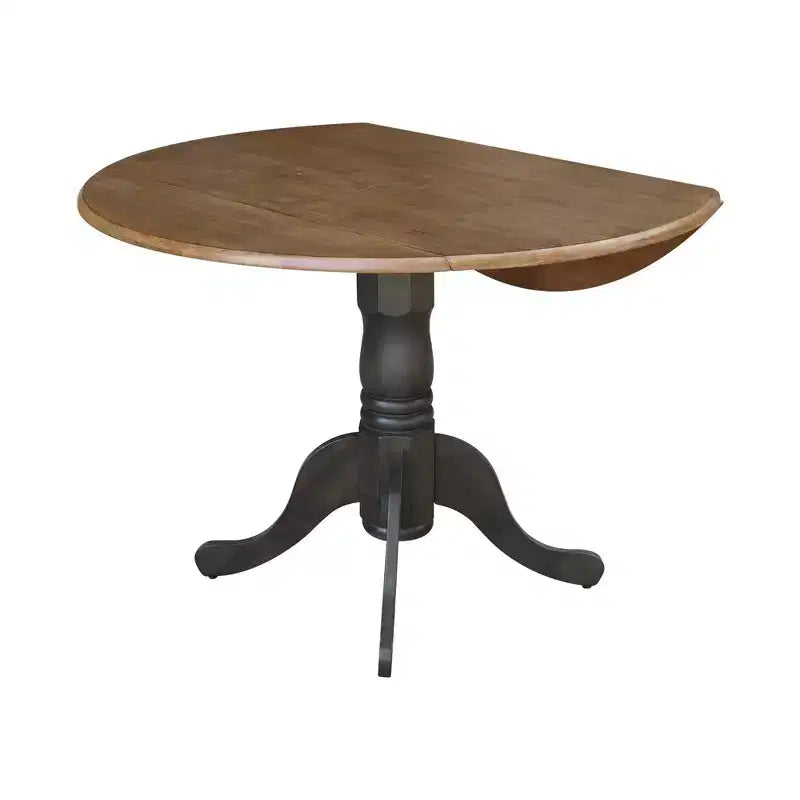 Tavolo con alette doppie Mase da 42" con 2 sedie a X - International Concepts