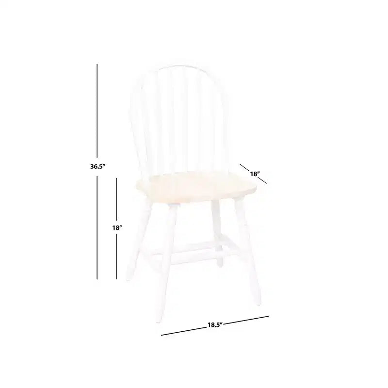 Set tavolo da pranzo allungabile Buylateral 7 pezzi in legno massello Lancaster Farmhouse
