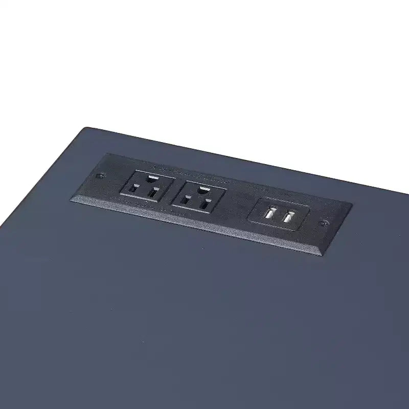 Scrivania con prese e porte USB -