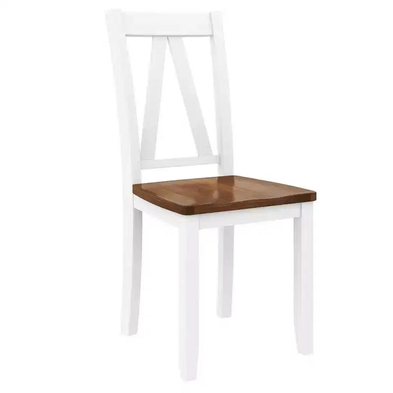 Set da 6 pezzi per tavolo da pranzo in legno stile rustico con panca lunga e 4 sedie da pranzo-ModernLuxe