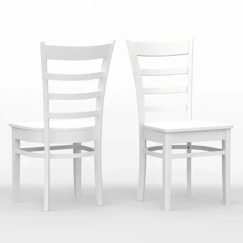 Set da pranzo Glenwillow Home con tavolo da pranzo in legno 48" + sedie da pranzo con schienale a doghe (set da 3 o 5 pezzi)