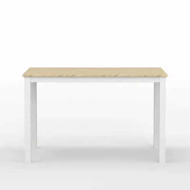 Set da pranzo Glenwillow Home con tavolo da pranzo in legno 48" + sedie da pranzo con schienale a doghe (set da 3 o 5 pezzi)