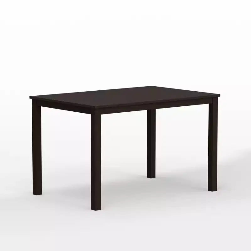 Set da pranzo Glenwillow Home con tavolo da pranzo in legno 48" + sedie da pranzo con schienale a doghe (set da 3 o 5 pezzi)