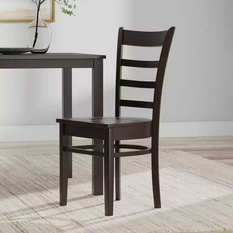 Set da pranzo Glenwillow Home con tavolo da pranzo in legno 48" + sedie da pranzo con schienale a doghe (set da 3 o 5 pezzi)