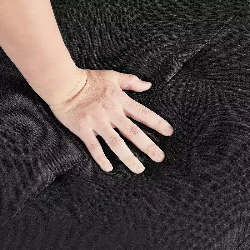 Divano Letto Futon Convertibile Rivestito in Tessuto