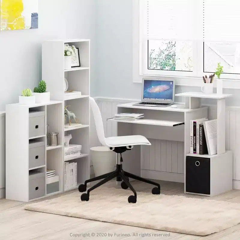 Libreria multiuso reversibile a 5 cubi con vani a giorno