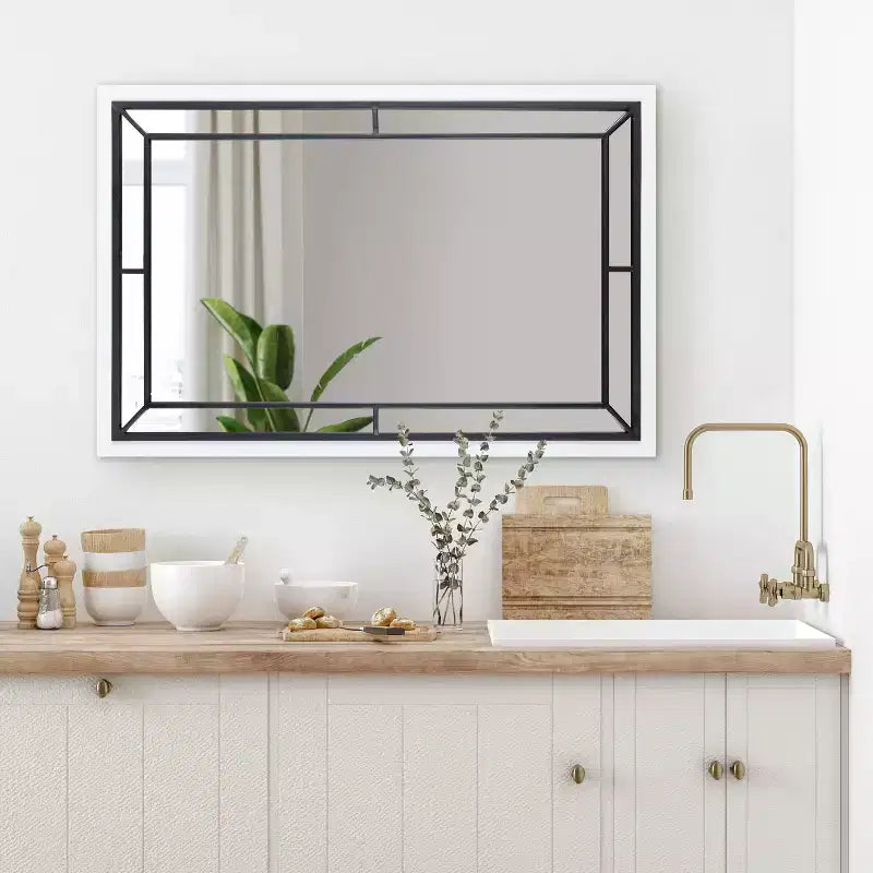 Specchio da parete rettangolare Audubon 24 x 36 -