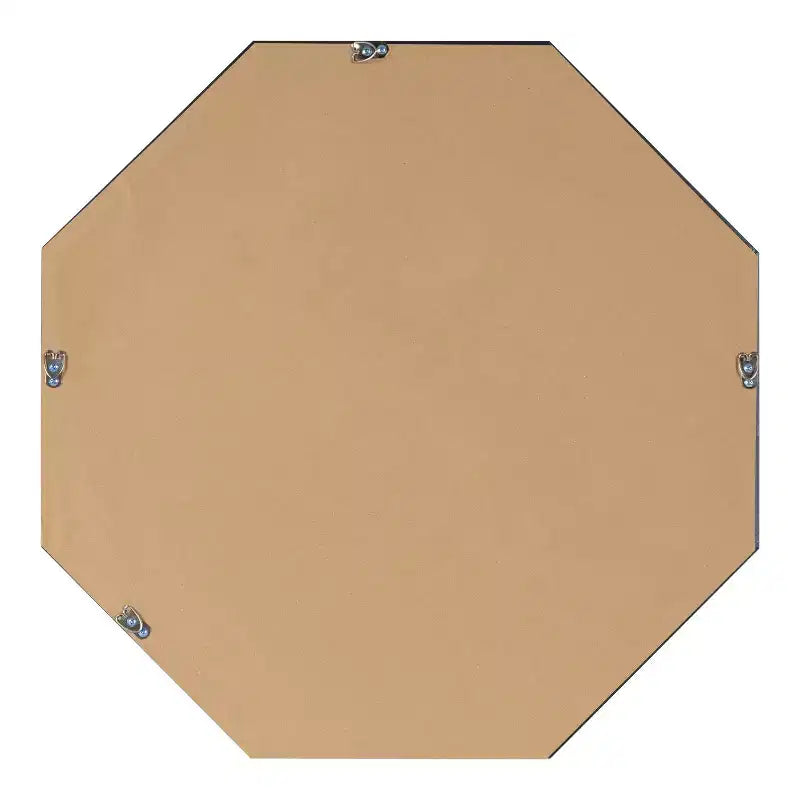 Specchio da parete ottagonale Calder, oro -
