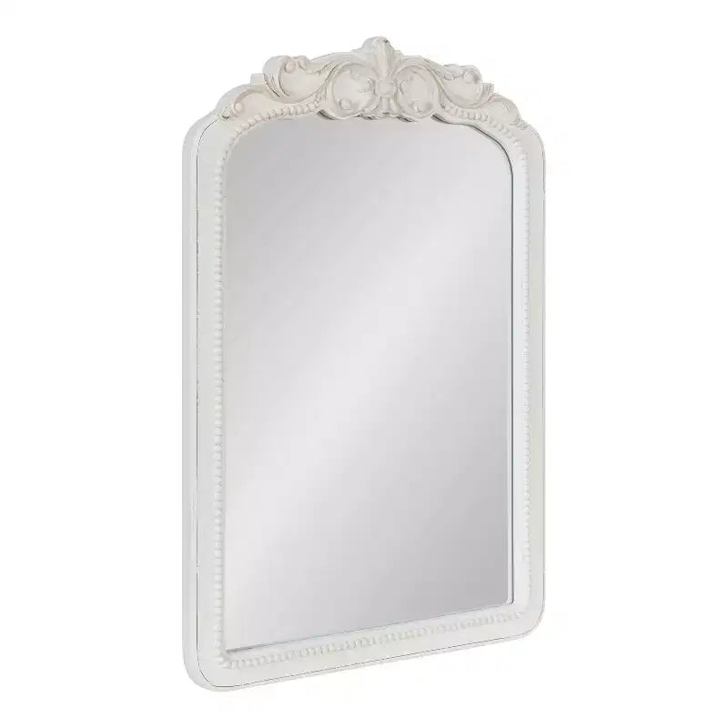Kate & Laurel All Things Decor Jenelle Framed Wall Mirror White