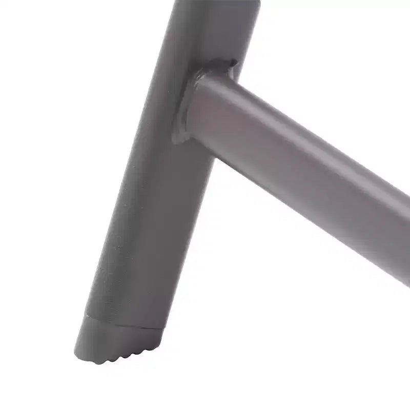 Crestlive Products Set da pranzo da esterno 5 pezzi con 4 sedie pieghevoli e tavolo Mobili da pranzo da esterno con piano in vetro quadrato