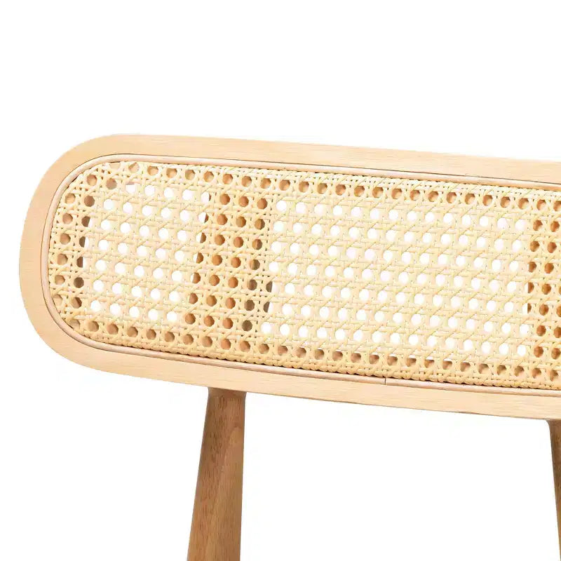 Set da pranzo Baxton Studio Tarana in legno stile moderno di metà secolo, 5 pezzi