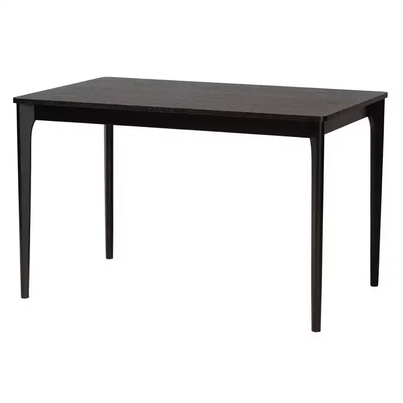 Set da pranzo Baxton Studio Tarana in legno stile moderno di metà secolo, 5 pezzi