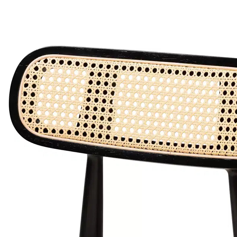 Set da pranzo Baxton Studio Tarana in legno stile moderno di metà secolo, 5 pezzi