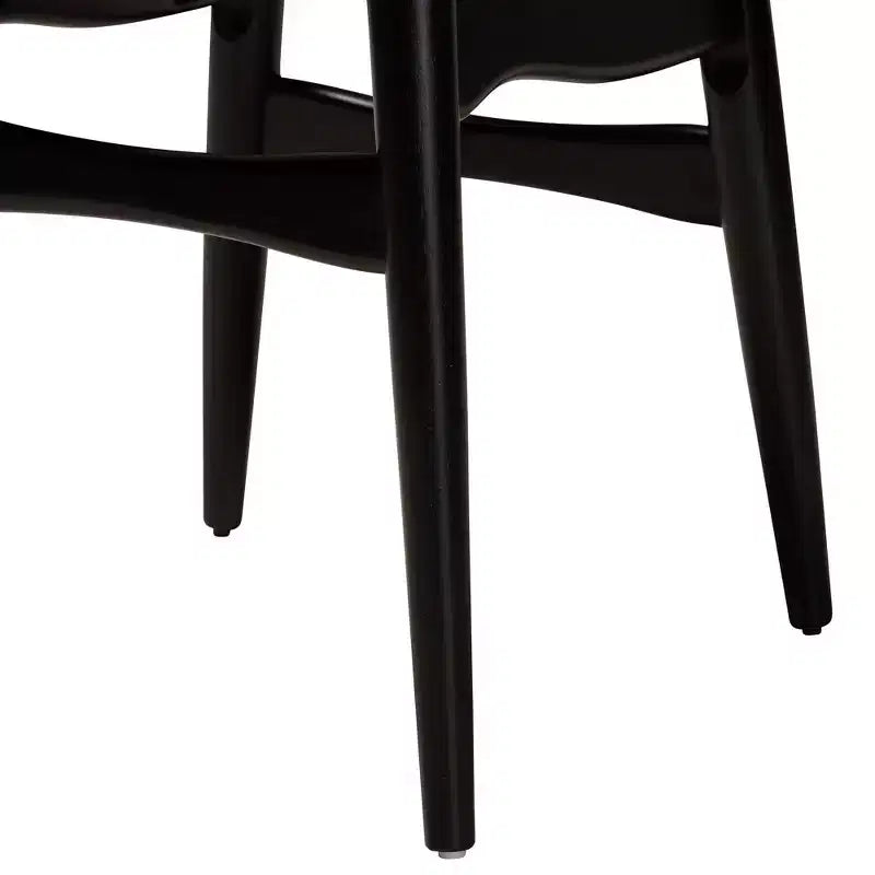 Set da pranzo Baxton Studio Tarana in legno stile moderno di metà secolo, 5 pezzi