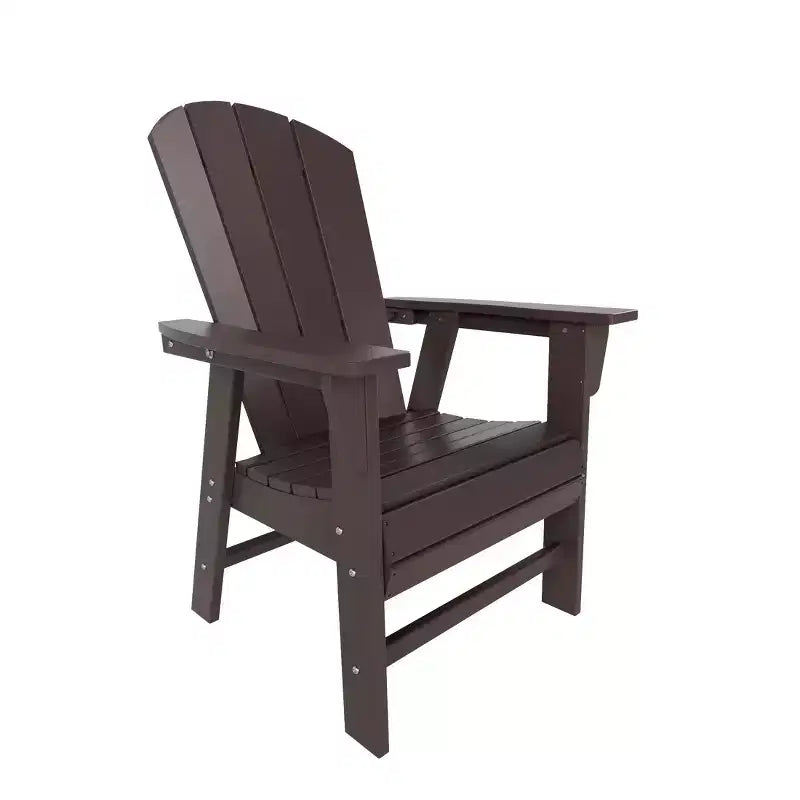 WestinTrends Set da 5 Pezzi con Tavolo Rotondo e Poltrone con Schienale Curvo per Patio Esterno